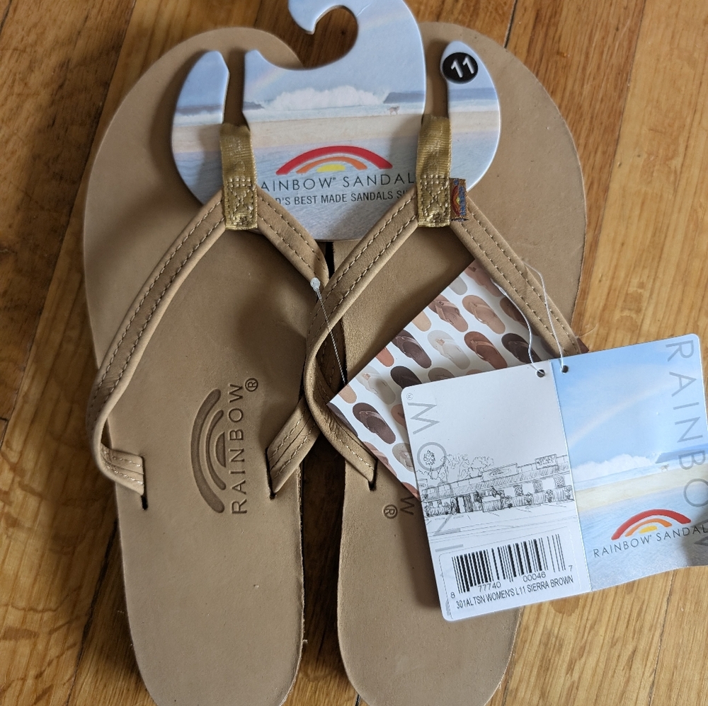 Rainbow Womans 11 Sierra Brown Sandals